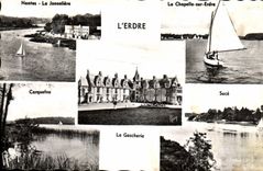 CPA Environs de Nantes La Gascherie La Chapelle sur Erdre Sucé l'Erdre Carquefou Nantes La Jonnelièr