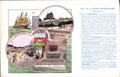 CPA Les Pastilles Valda La Fosse Nantes Francois II 
