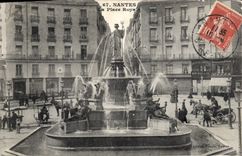 CPA Nantes La Place Royale 