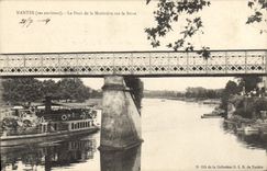 CPA Nantes ses environs le Pont de la Moriniere sur la Sevre 