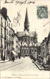 CPA Nantes rue Cacault et Abside de St Nicolas 