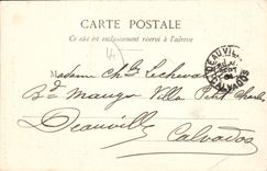 CPA Nantes rue Cacault et Abside de St Nicolas