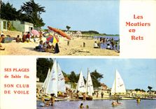 CPSM Lumiere de la cote de jade les Moutiers en Retz vue des plages 