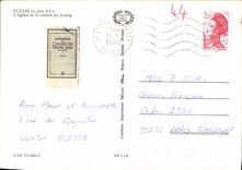 CPSM Plesse Loire Atl l'eglise et le centre du Bourg