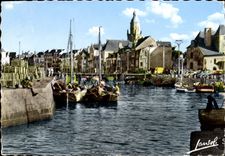 CPSM La Cote d'Amour le Croisic Loire Atlantique le port 