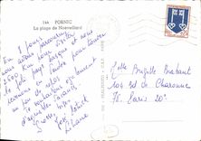 CPSM Pornic la plage de Noeveillard