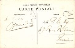 CPA Belfort le Theatre et l'hopital Militaire 