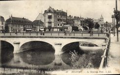CPA Belfort le Nouveau pont 