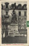 CPA Belfort la statue Quand Meme 