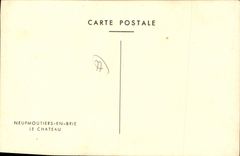 CPA Neufmoutiers en Brie le chateau
