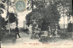 CPA Mary sur Marne le Calvaire 