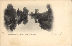 CPA Montigny vue sur le Loing 