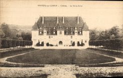 CPA Nanteau sur Lunain chateau le fer a cheval 