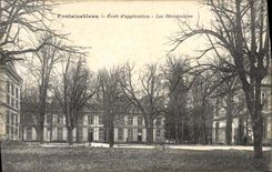 CPA Fontainebleau Ecole d'application les heronnieres 