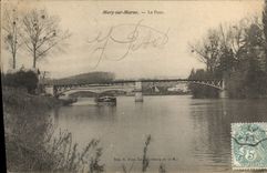 CPA Mary sur Marne le pont 