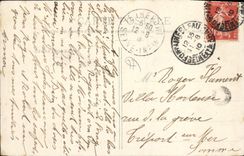 CPA Avon Fontainebleau Camp d'Artillerie soldats