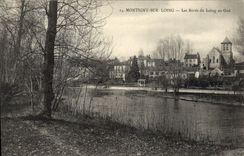 CPA Montigny sur loing Les bords du Loing au Gue 