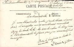 CPA Fontainebleau La grande rue et l'Eglise rue animée