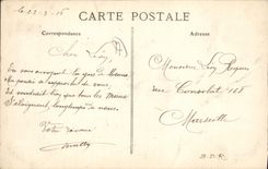 CPA Meaux La Place et la Gare 