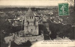 CPA Provins la tour de Cesar XII siecle 