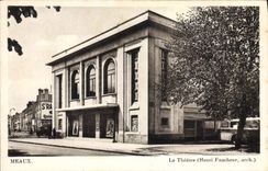 CPA Meaux Le Theatre 