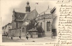 CPA Eglise Saint Louis de Fontainebleau 