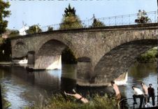 CPA Environs de Nanteuil sur Marne S et M Pont de Saacy sur la Marne 