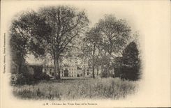 CPA M Chateau des Vives Eaux et le Parterre 