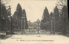 CPA Gretz S et M Grille d'Honneur d'Armainvilliers 