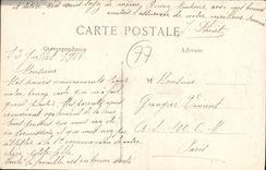 CPA La Guerre  1914-1945 Courtacon S et M incendié par allemands