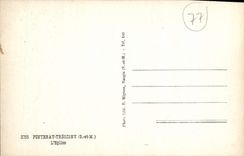 CPA Fountenay Tresigny S et M L'Eglise