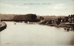 CPA Mary sur Marne S et M Bords de Marne 