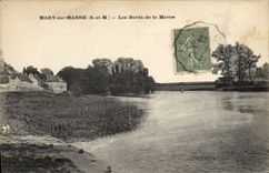 CPA Mary sur Marne S et M Les Bords de Marne 