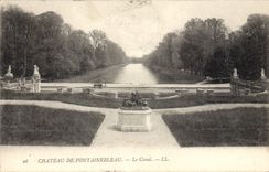 CPA Chateau de Fontainebleau Le Canal 