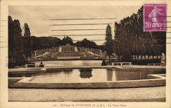 CPA Chateau de Pomponne S et M La Piece d'Eau 