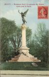 CPA Meaux Monument eleve a la memoire des Enfants mortspour la Patrie