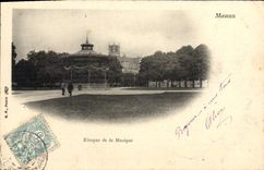 CPA Meaux Kiosque de la Musique