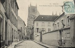CPA Meaux Rue Martin Prey et ka Sous Prefecture