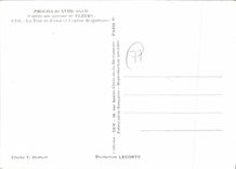 CPSM Provins au XVIIIe siecle d'apres une gravure de Fleury La Tour de Cesar et l'eglise St Quiriace