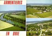 CPSM Armentieres en Brie (S et M) Vue generale