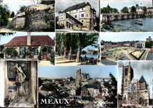 CPSM Meaux (Seine et Marne) Les Anciens rempats