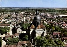 CPSM Provins (Seine et Marne) L'Eglise St Quiriace