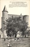 CPA Ile de Noirmoutier (Vendee) La Cour interieure du Chateau