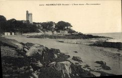 CPA Noirmoutier (Vendee) L'Anse Rouge Vue d'ensemble