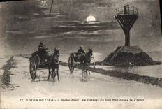 CPA Noirmoutier A maree basse