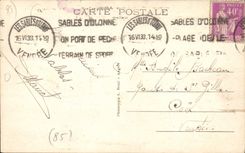 CPA Les Sables d'Olonne (Vendee) Le Port