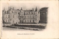 CPA Chateau de Bourneau (Vendee)