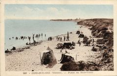 CPA Jardin sur Mer (Vendee) Plage de Bois Vinet