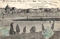 CPA Vendee Les Sables d'Olonne Grande maree d'equinoxe