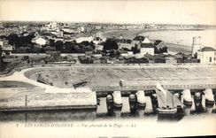 CPA Les Sables d'Olonne Vue generale de la Plage